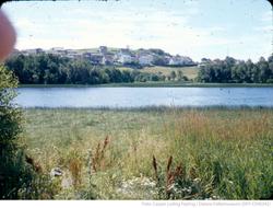 Hafsøy, Eideåna, Risholmen og Storeholmen sett fra Krossmove