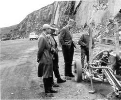 Havnevesen, boremaskin.