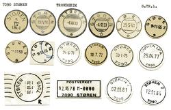 Stempelkatalog 7090 Støren, Trondheim, Sør-Trøndelag