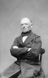 portrett, rik mann ca 1880. Samlingen har tillhørt Gert Faye