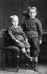 Portrett av to hjerteknusere