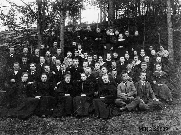 Gruppebilde, ungdommer