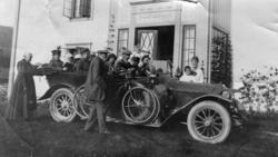 Den første rutebil Rena-Sjølisand