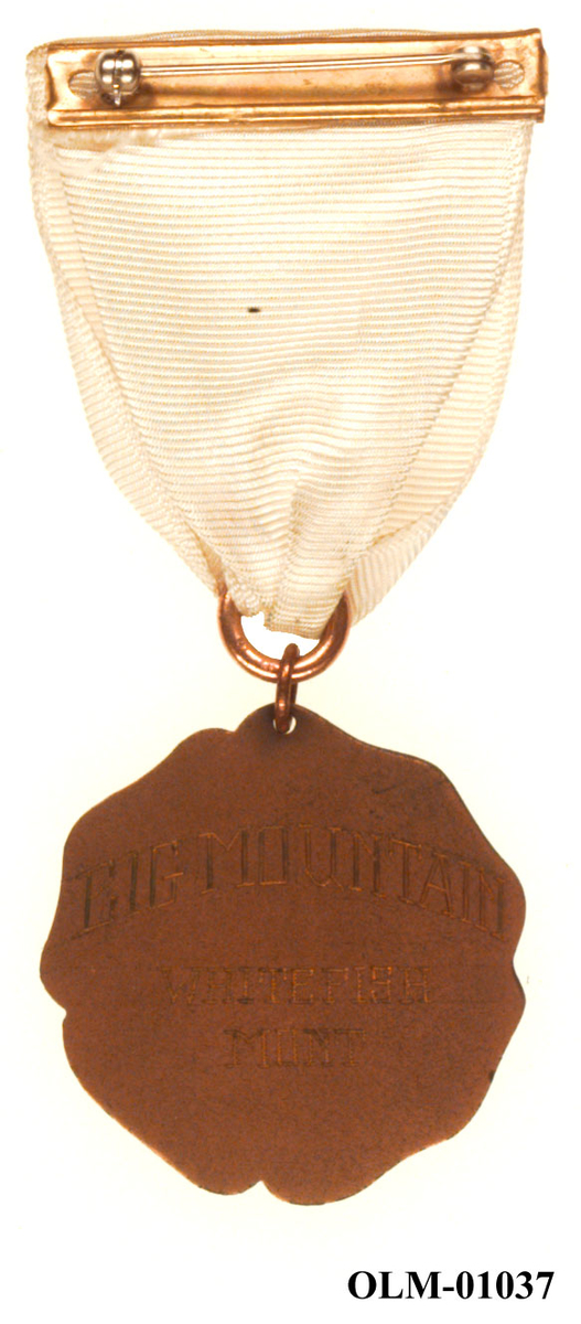 Inneholder 101 merker, pins og  medaljer.
Guttorm Berge tok tilbake samlingen 21.mai 1996.-notert i aksesjonsboken.