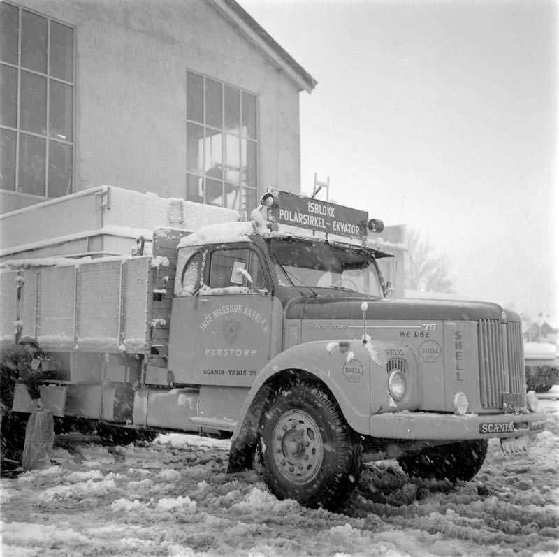 Istransport. Helgeland fryseri og kjøletransport, 1959.