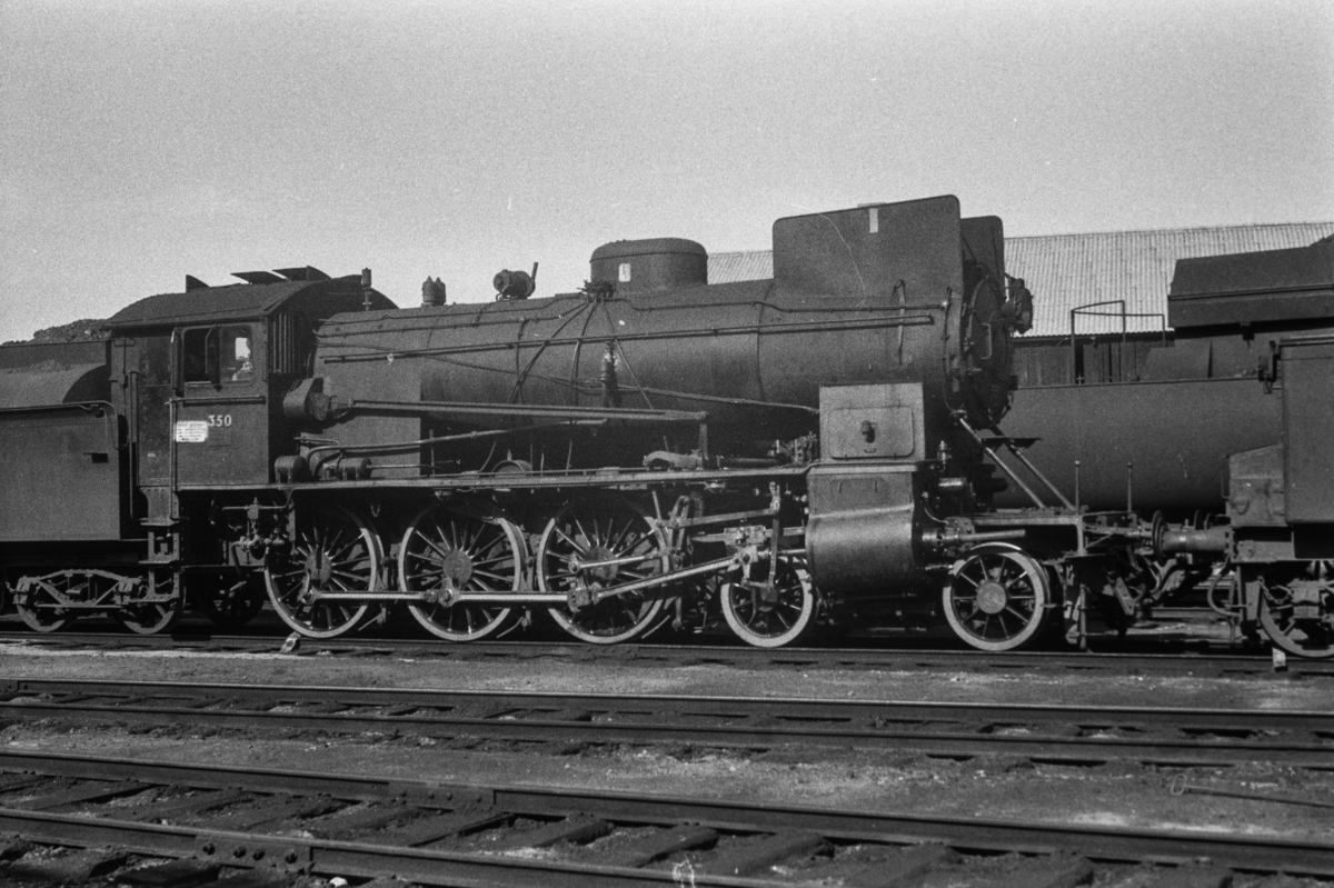 Damplokomotiv type 30b nr. 350.