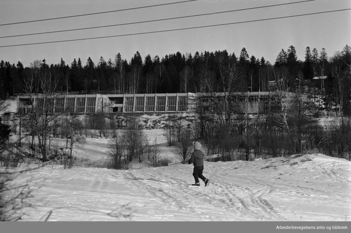 Idrettshøyskolen på Sogn. Februar 1965