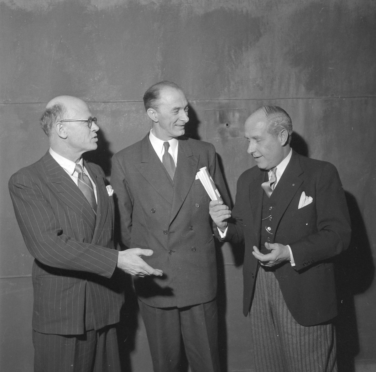 Hans Jacob Nilsen, Victor Huseby og Joh. Brünnich