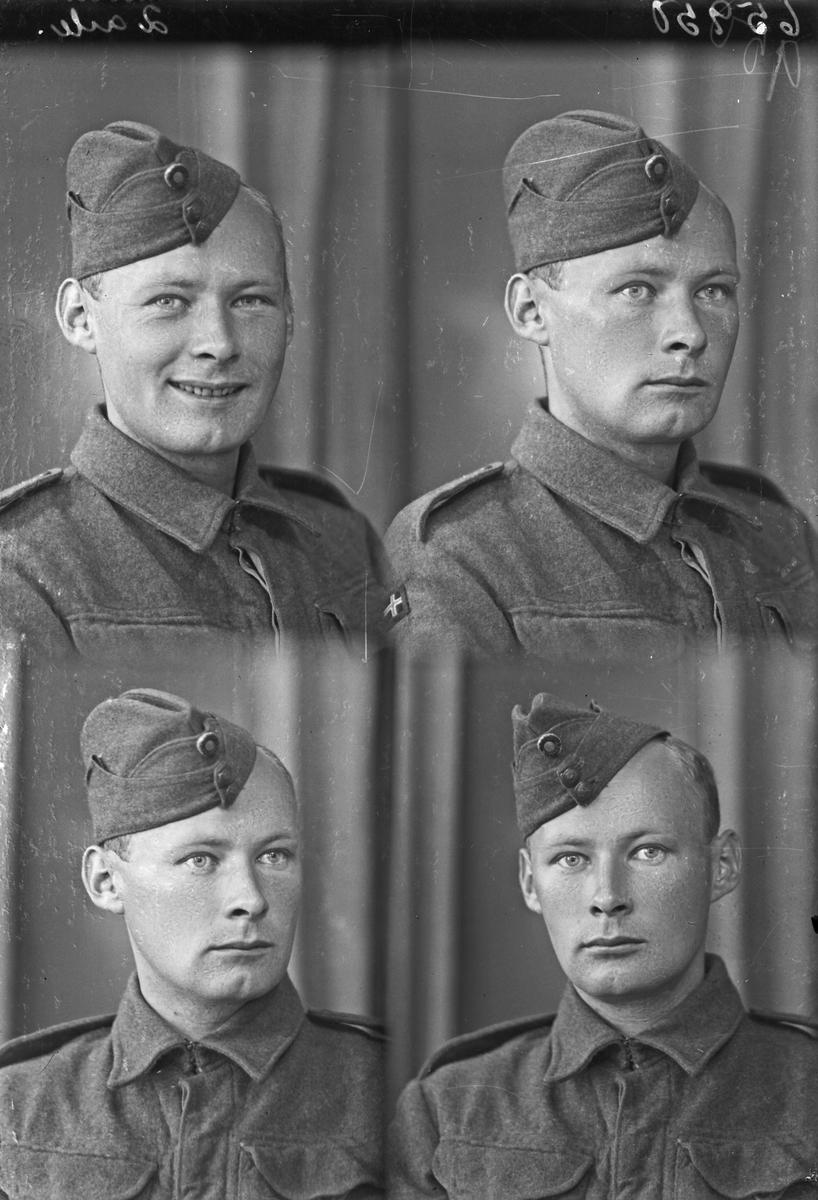 Portrett. Ung mann med militæruniform. Bestilt av Hr. Ingolf Lothe. Sørhaugt. 186.