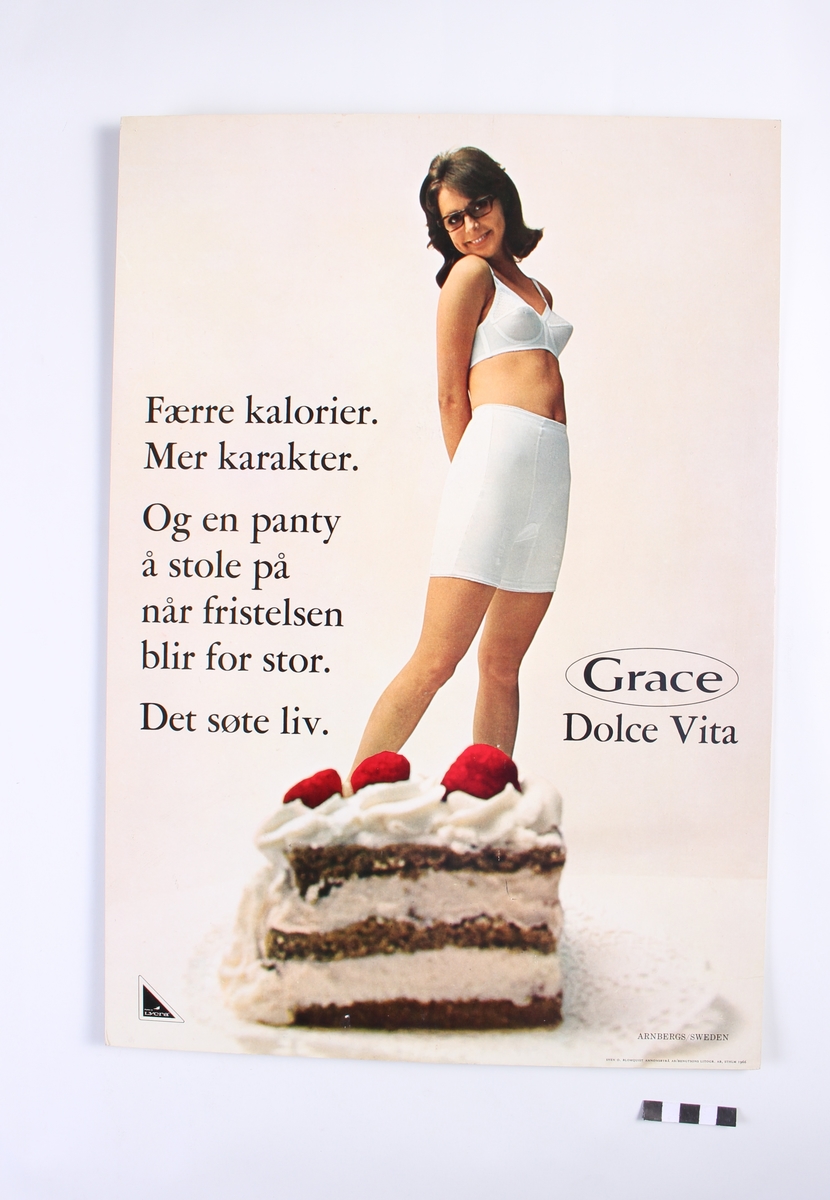 Reklameplakat for Dolce Vita.