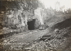 Kjørholt kalksteinsbrudd, tunnel Cote 46