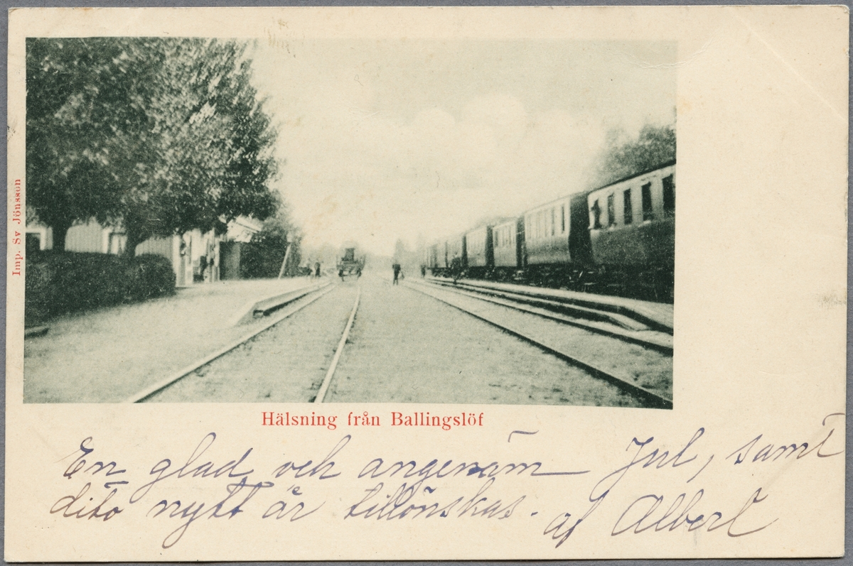 Ballingslöv station.