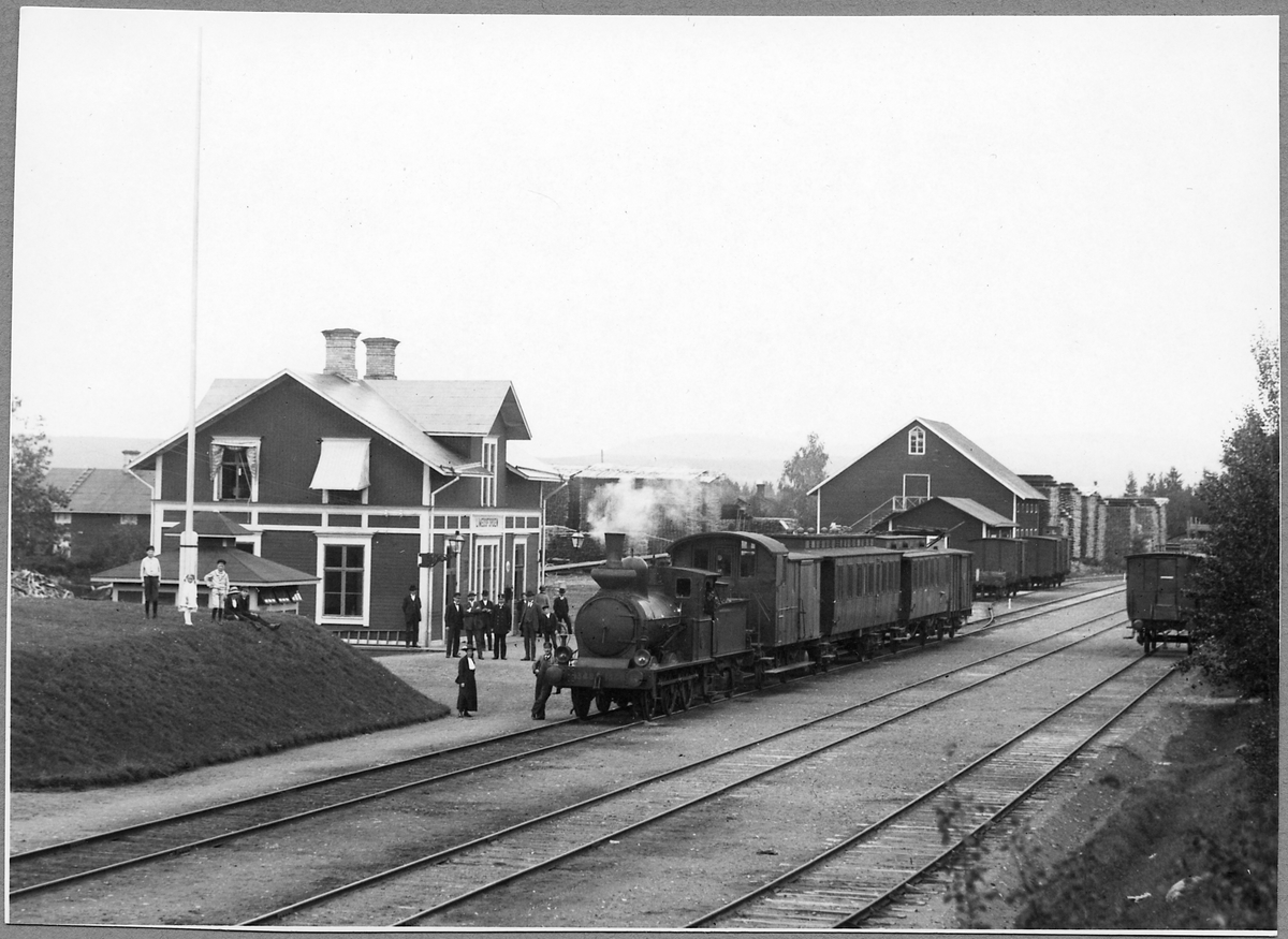 Statens Järnvägar, SJ MVa 1348 i Limedforsen 1920.