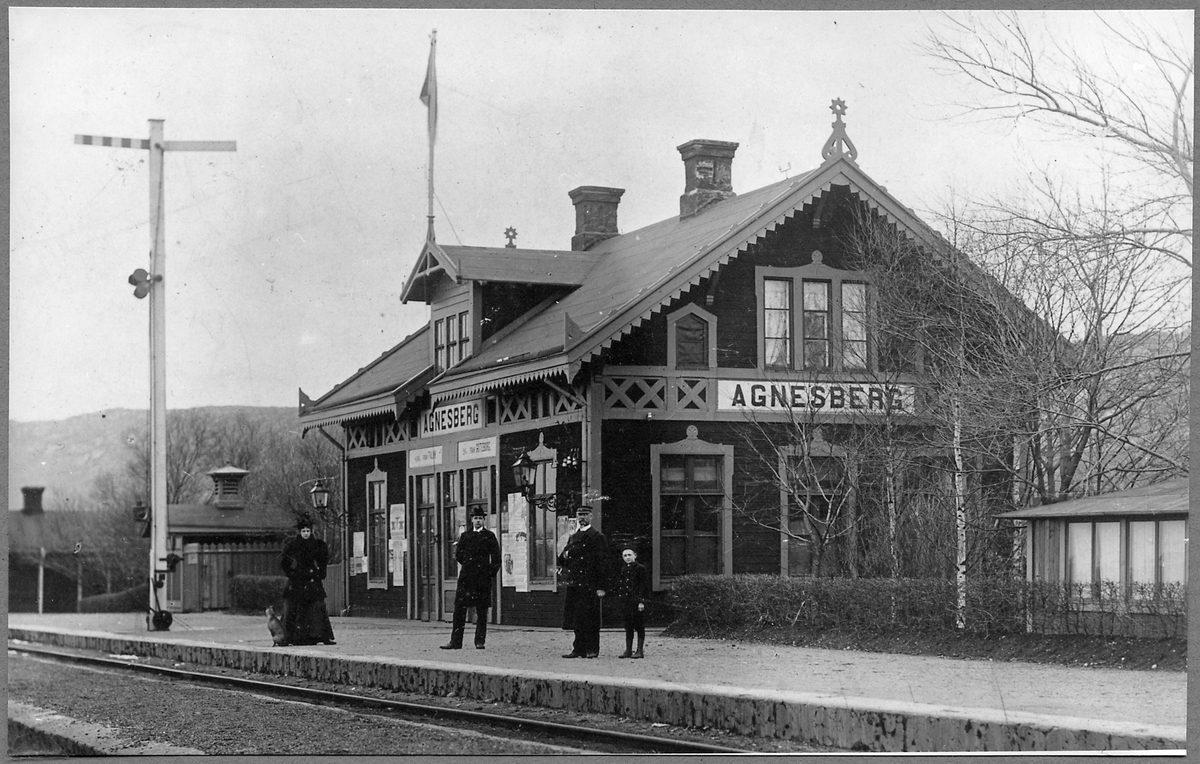 Stationen i Agnesberg.
