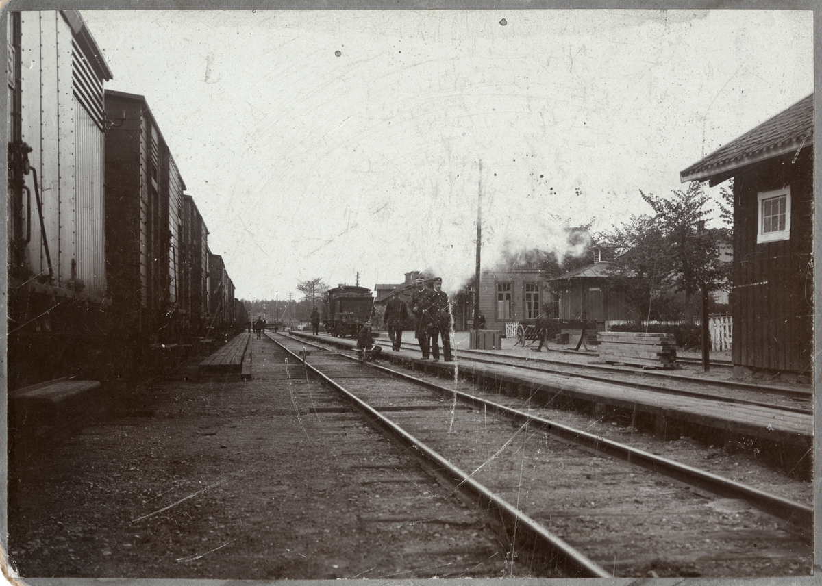 Stationshus från 1861. Björnlunda