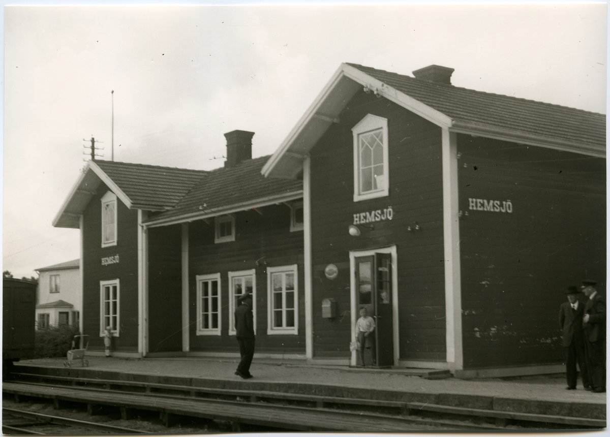 Hemsjö station.