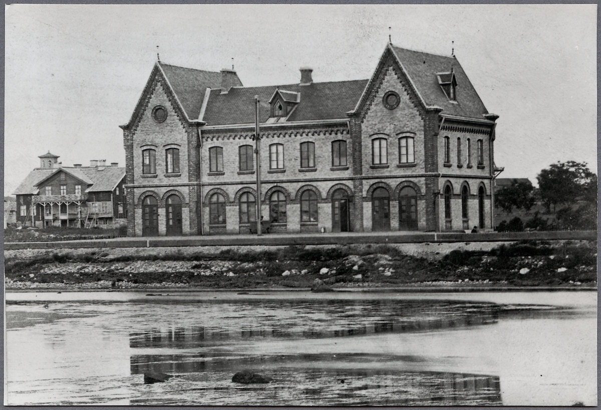 Varberg järnvägsstation.