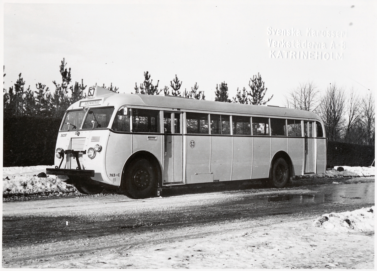 Statens Järnvägar, SJ Buss 763-C.