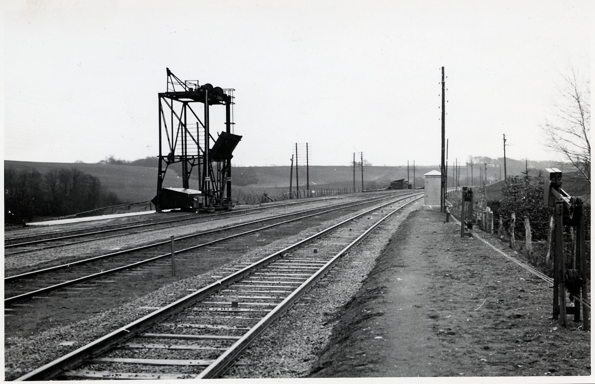 Gantofta station. - Järnvägsmuseet / DigitaltMuseum