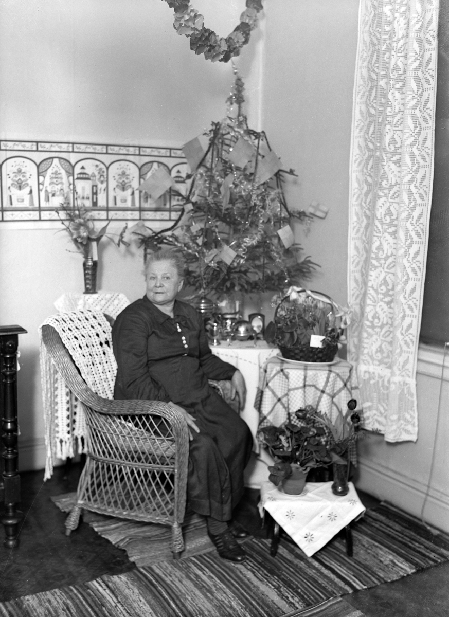 Fru Andersson, Lappstan. Foto jan 1941.