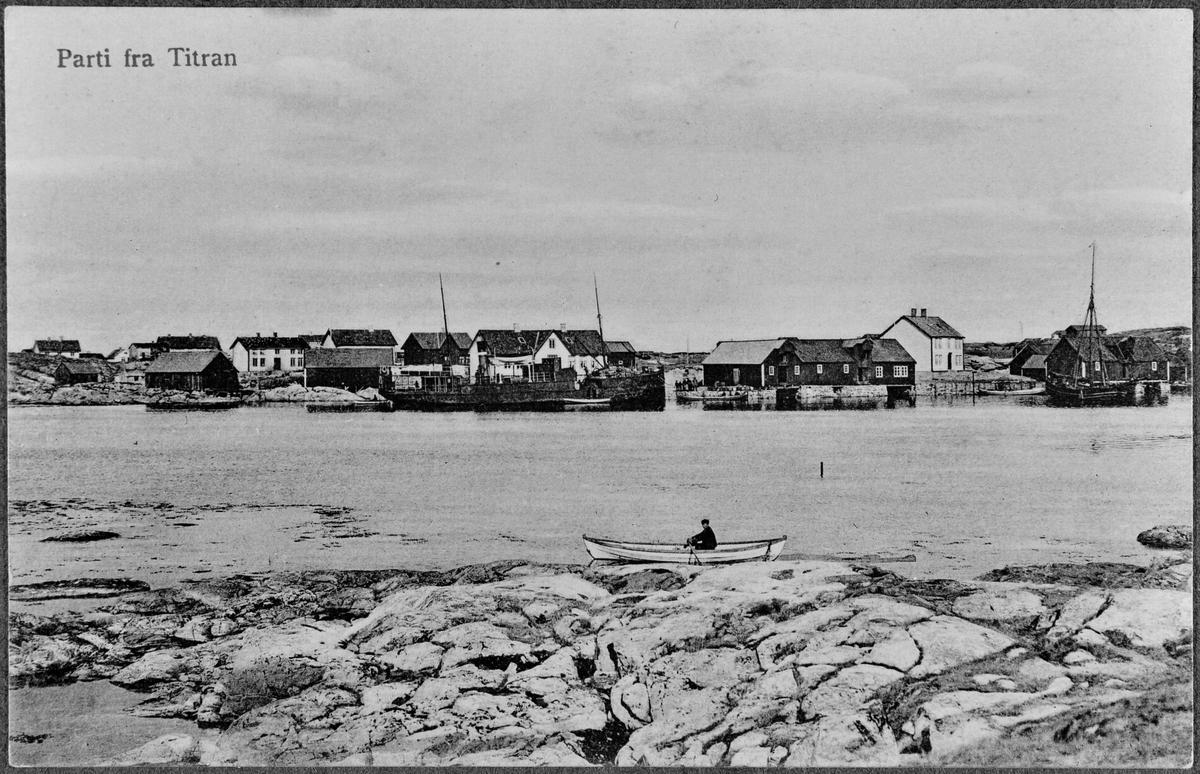 Postkort over Titran, Frøya.