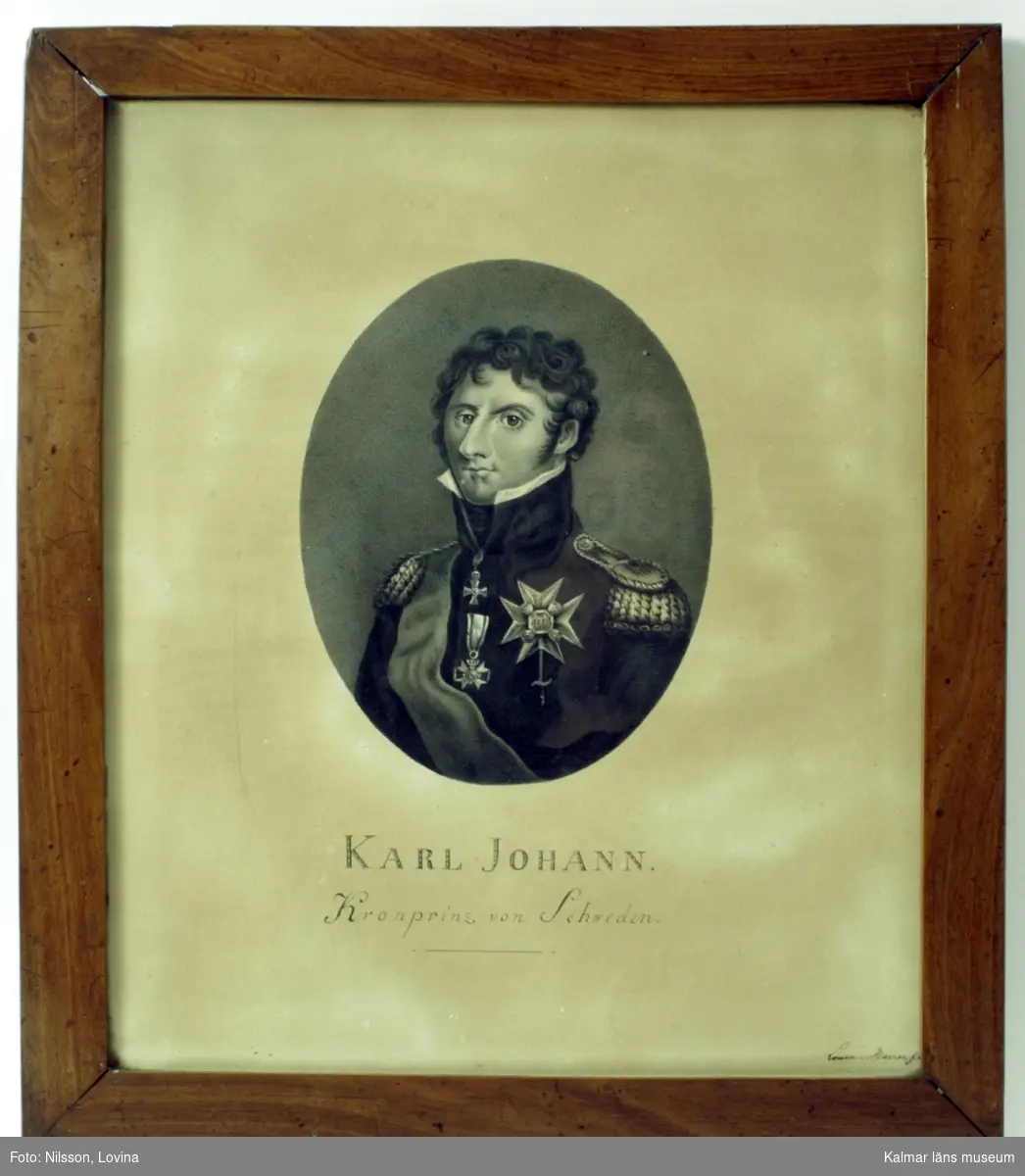 Sveriges kronprins Karl Johan.