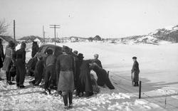 Begravelse for de tyske soldatene som omkom under Altmark-sa