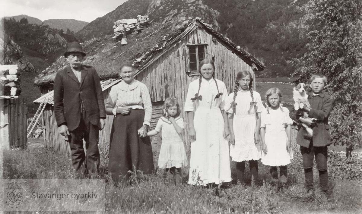Elias Hammersmark med familie