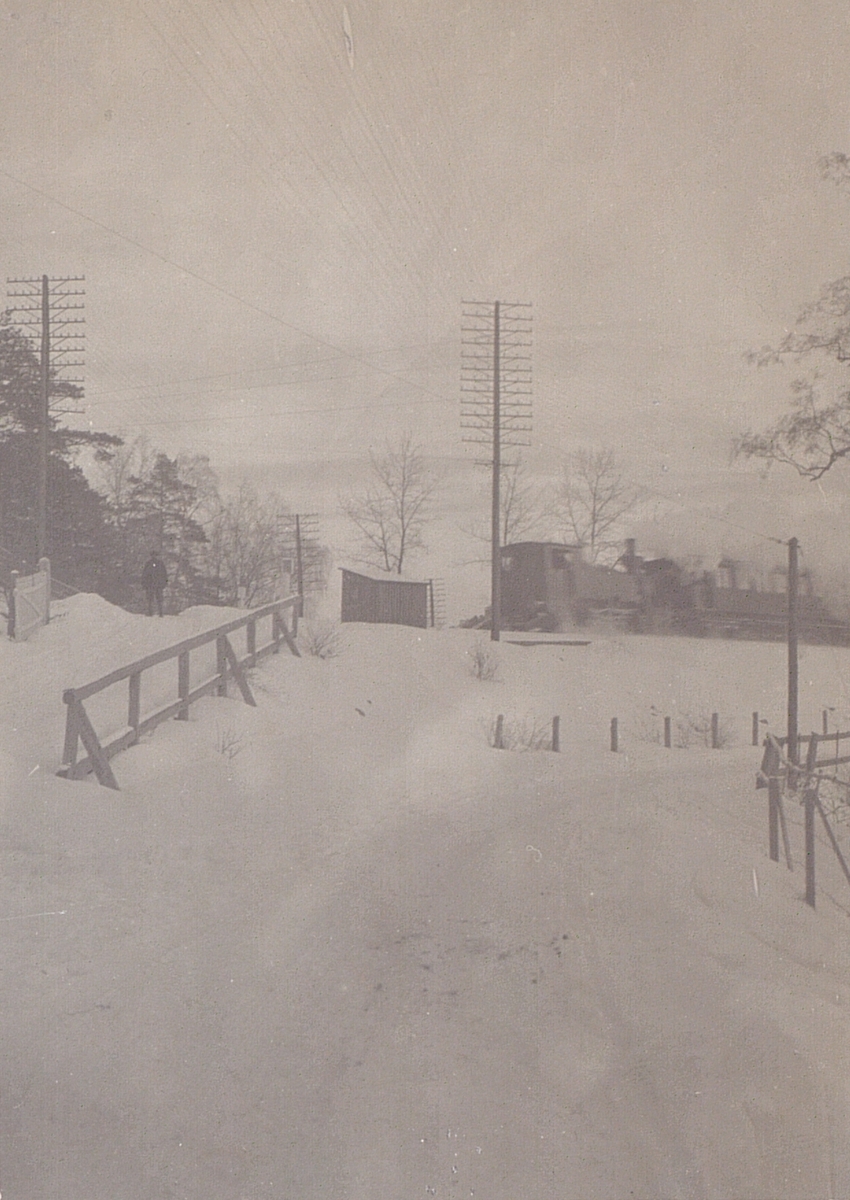 Telefonnät i Stockholmstrakten omkring sekelskiftet 1900.