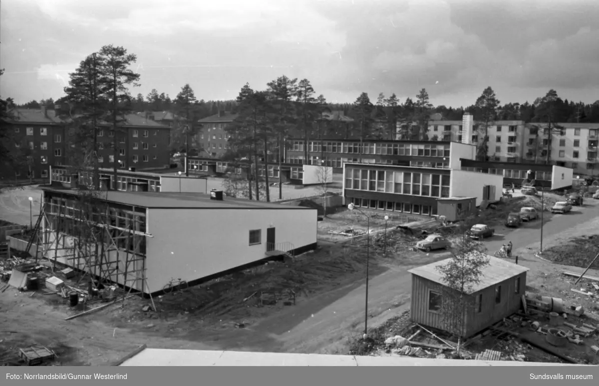 Slutspurt på bygget av Sköns nyaste skola, Tomteskolan.