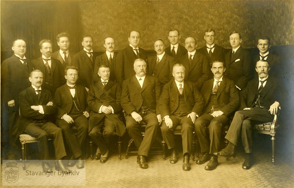 St. Svithun sangforening ved 25-årsjubileet 22. nov 1920