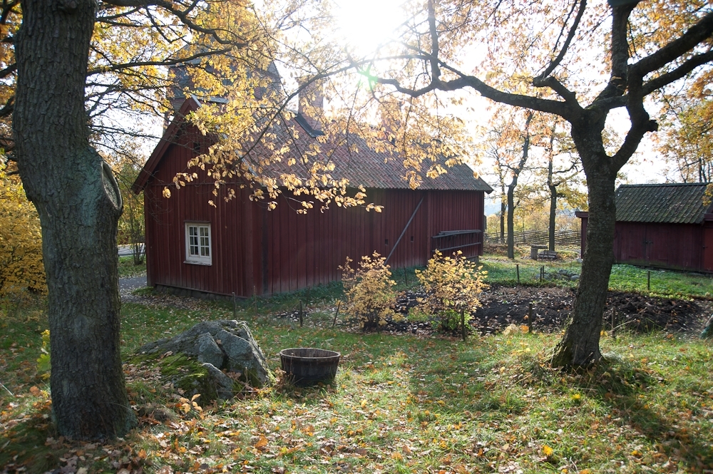 Statarlängan skapades på Skansen under åren 1966 till 1968. Boningshuset kommer från Snickartorp, som låg under Berga säteri, Åkers socken, Södermanlands läns. Övriga byggnader är en rekonstruktion respektive kopia av motsvarande byggnader från samma plats, uppförda på Skansen.  

Statarlängan består av ett boningshus, en uthuslänga, en jordkällare samt vällingklocka och visar förutsättningarna för två familjers boende omkring 1920.