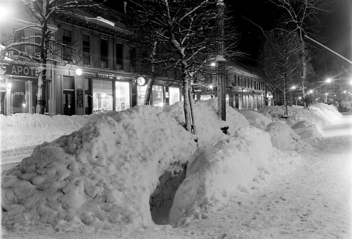 Vinterbilde fra Søndre gate