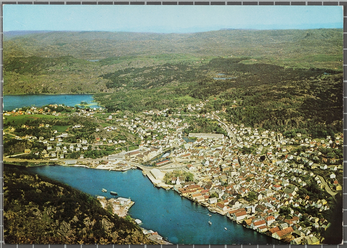 Flyfoto av Egersund