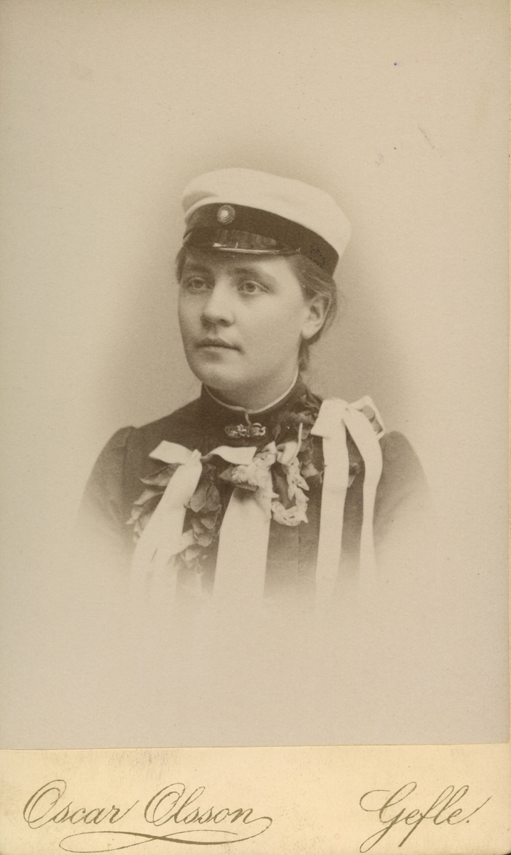 Tekla Swedlund, studentexamen 1889.