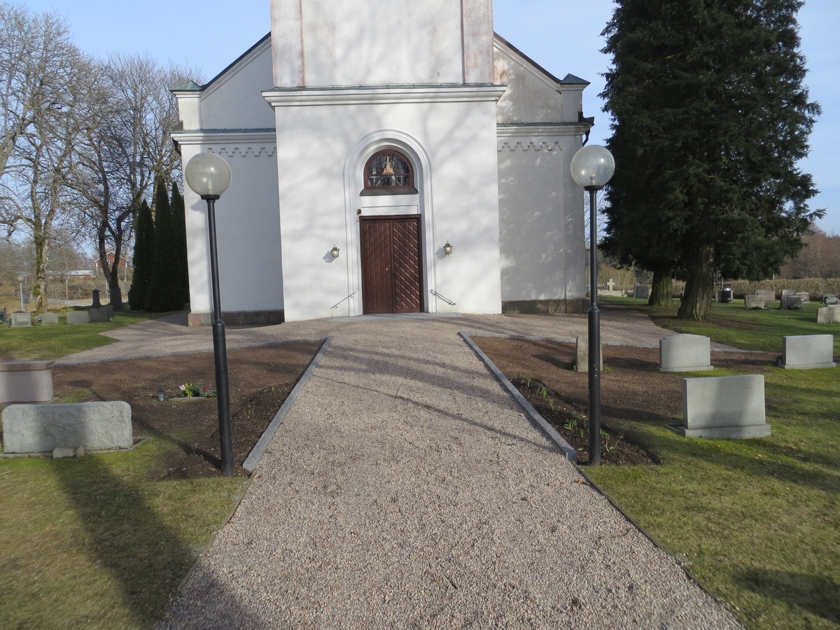 Exteriör, Båraryds kyrka i Gislaveds kommun.