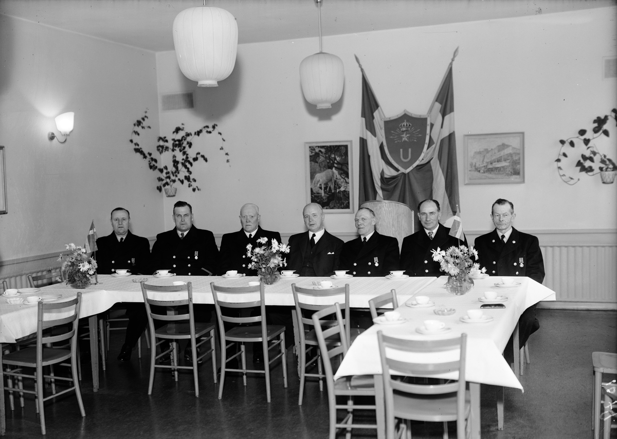 Personal vid Televerket, Uppsala 1950