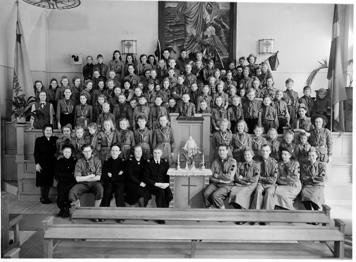 Frälsningsarméns Scoutförbund, Uppsala 1950