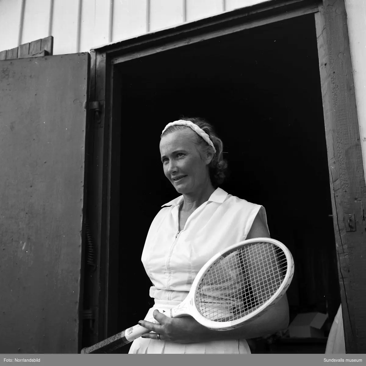 Karla Magnusson, tennisspelare från Njurunda.