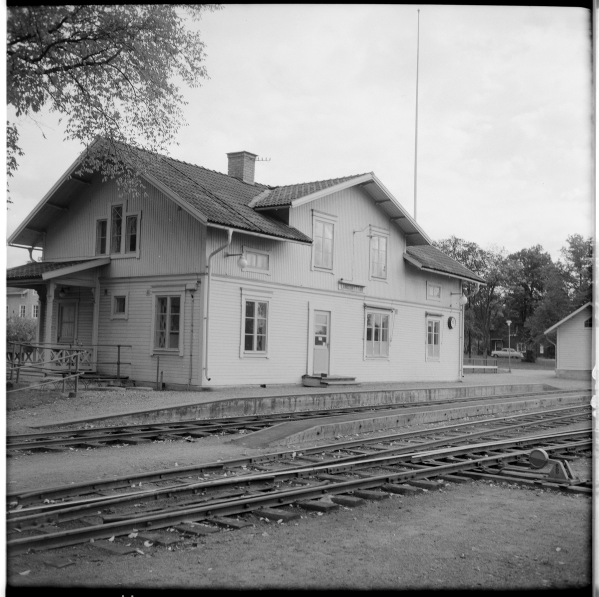 Stationshuset i Långshyttan.