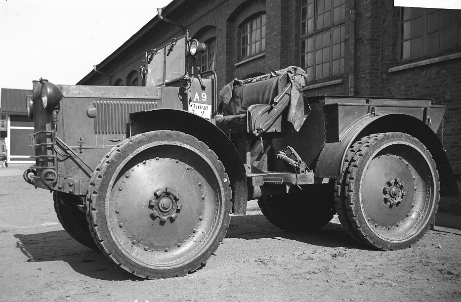 Artilleritraktor m/1928. A 9, Karlsborg.