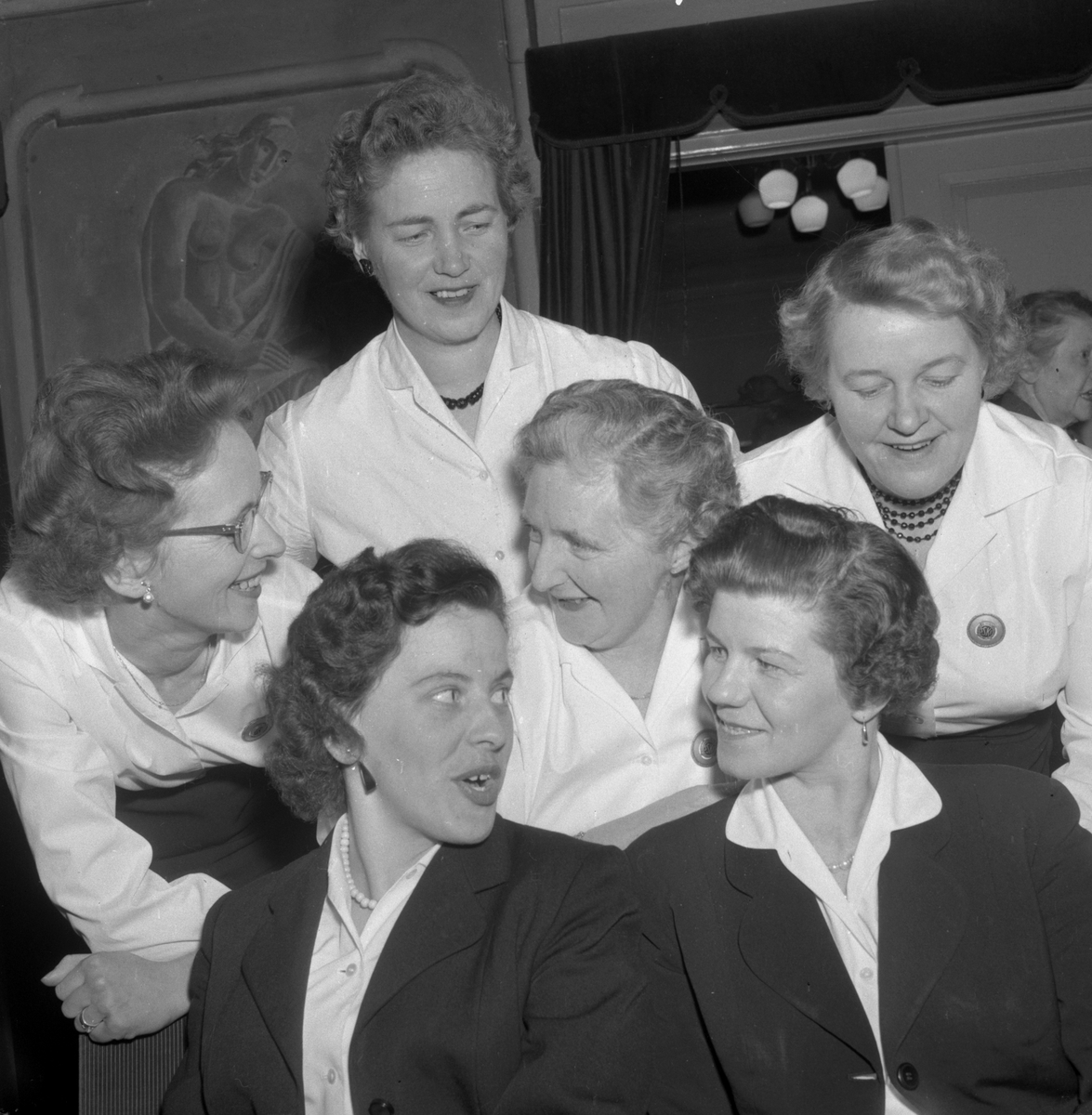 Kvinnodistriktet, konferens.
7 mars 1959.