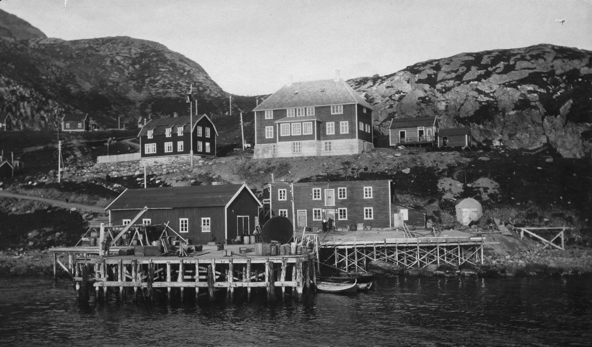 Havnemiljø i Porsa, Kvalsund.