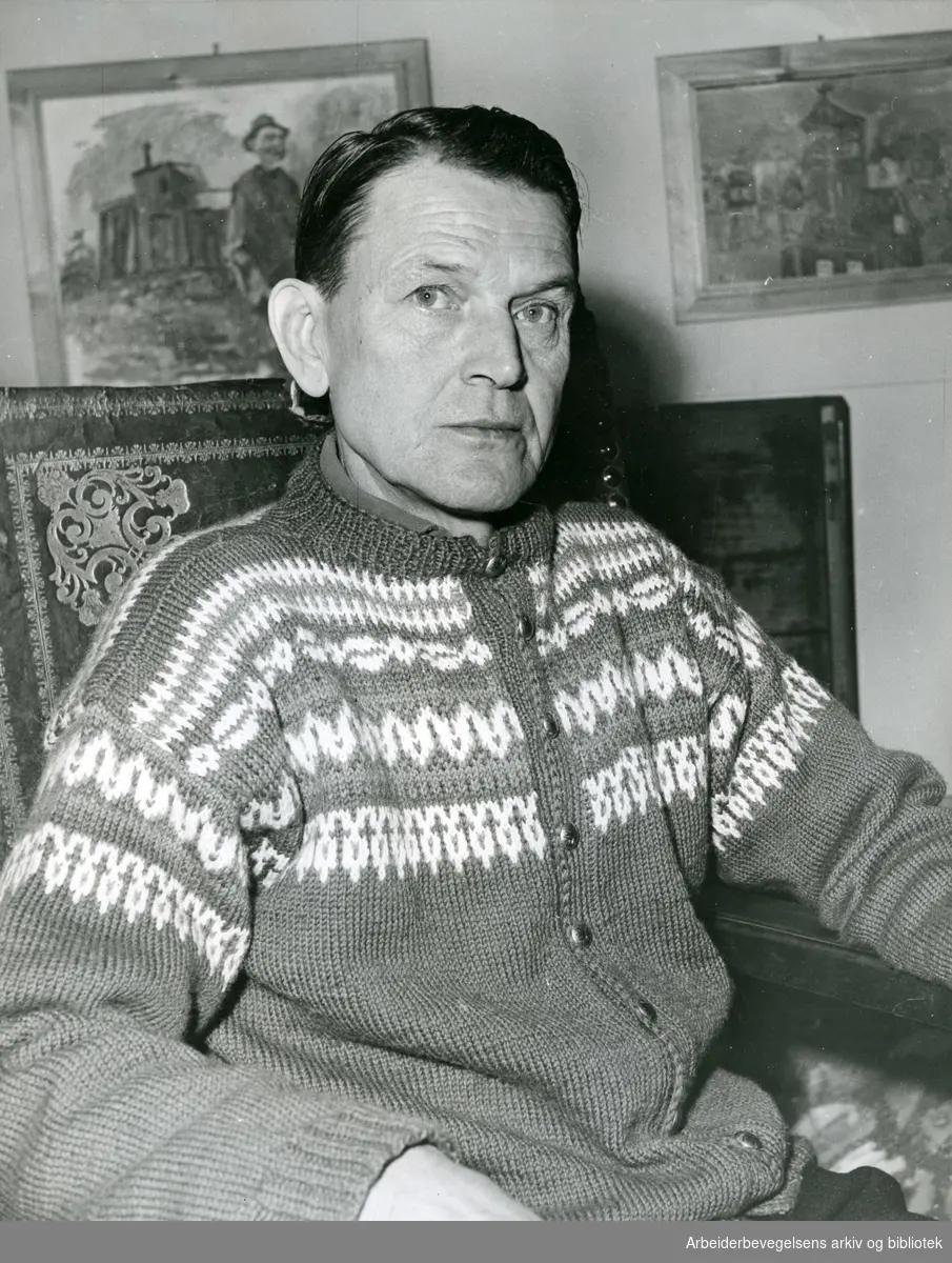 Reidar Aulie (1904-1977). Kunstmaler.