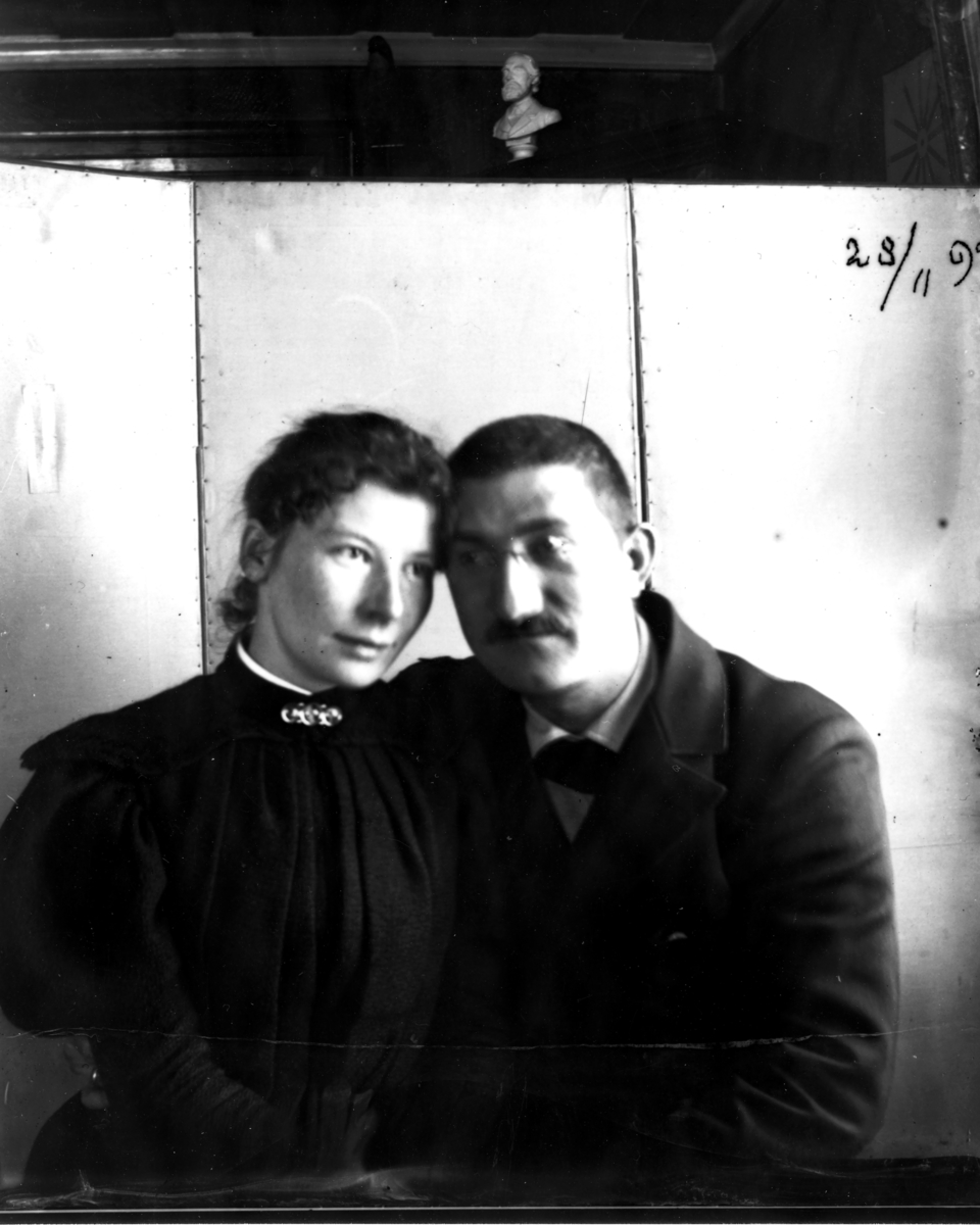 Doktor Otto Mejlænder med kona.