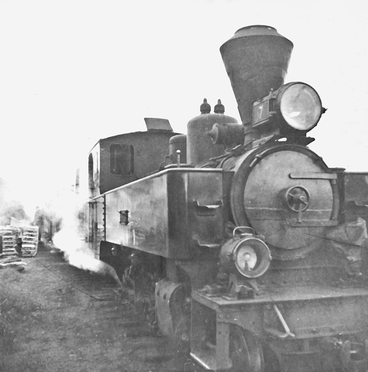 Aurskog-Hølandbanens damplokomotiv XXIXb nr. 7 PRYDZ