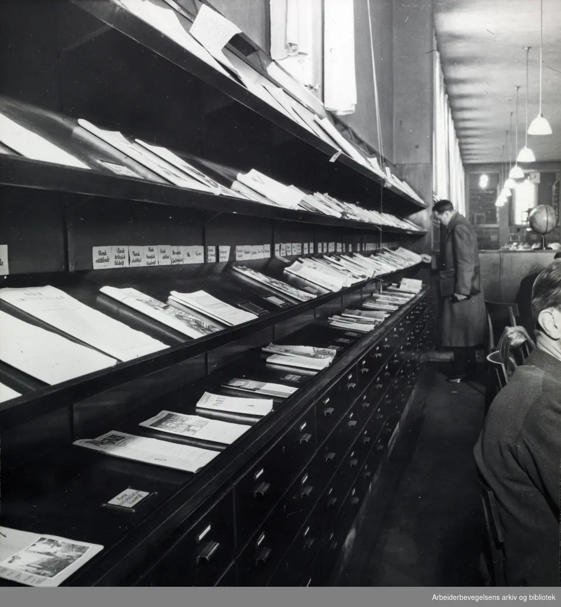 Deichmanske bibliotek, juni 1947.