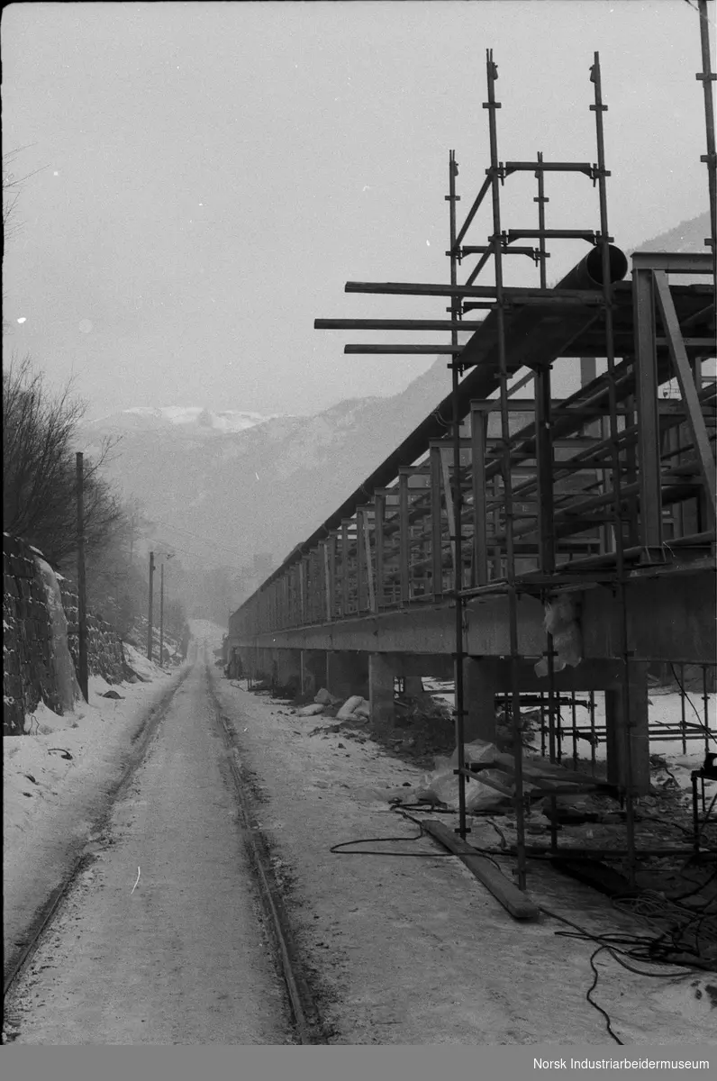 Rørbro, på Hydro Rjukans områder.