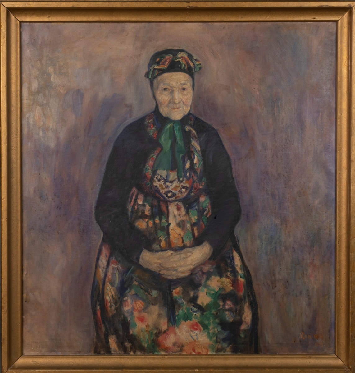 Portrett av Kari Heie [Oljemaleri]