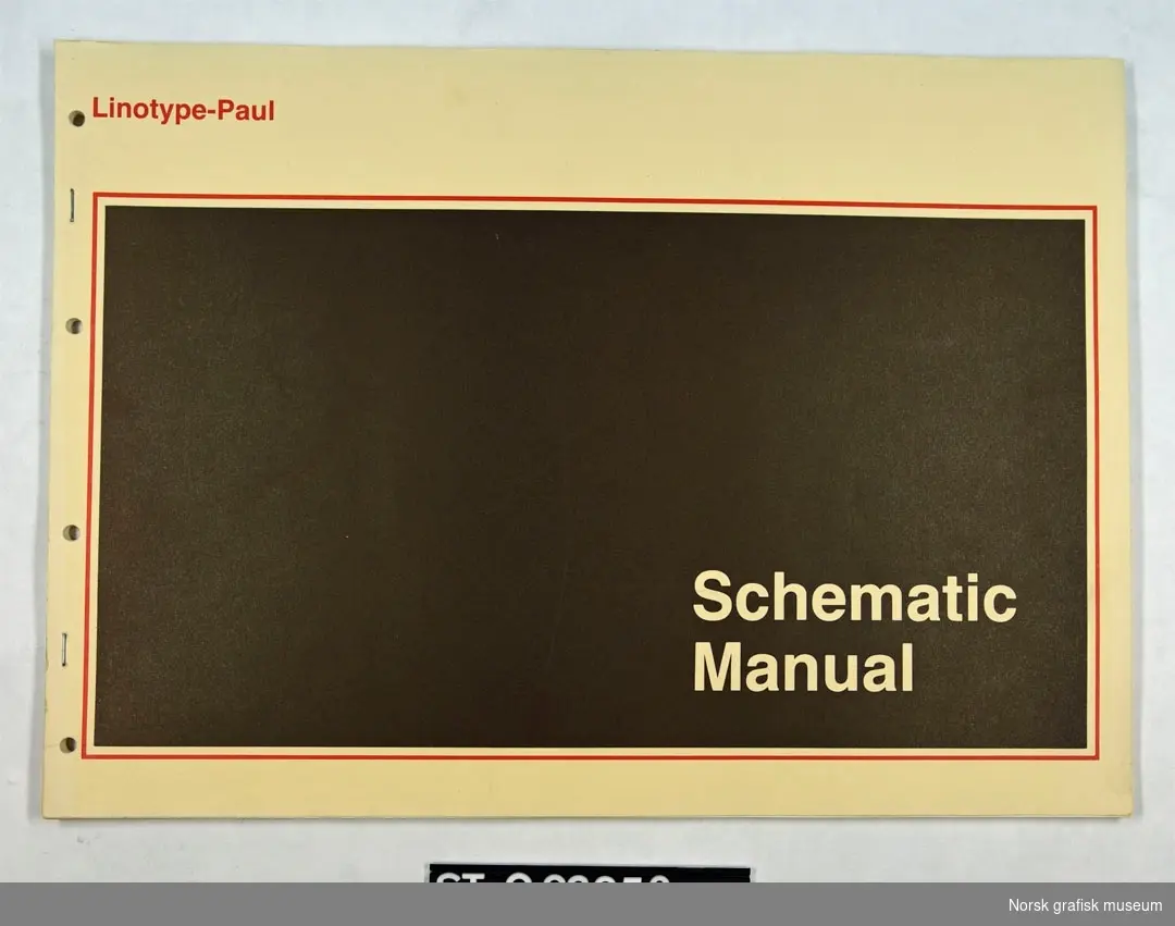 Circuit schematics manual - Kretsskjemahåndbok 
for Linotron 202N/E
